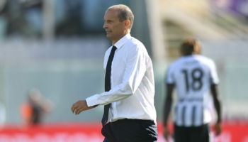 immagine con Allegri in campo - bwin news
