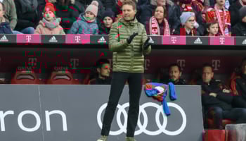 immagine con Julian Nagelsmann in campo - bwin news
