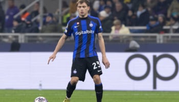 giocatore dell'Inter in campo