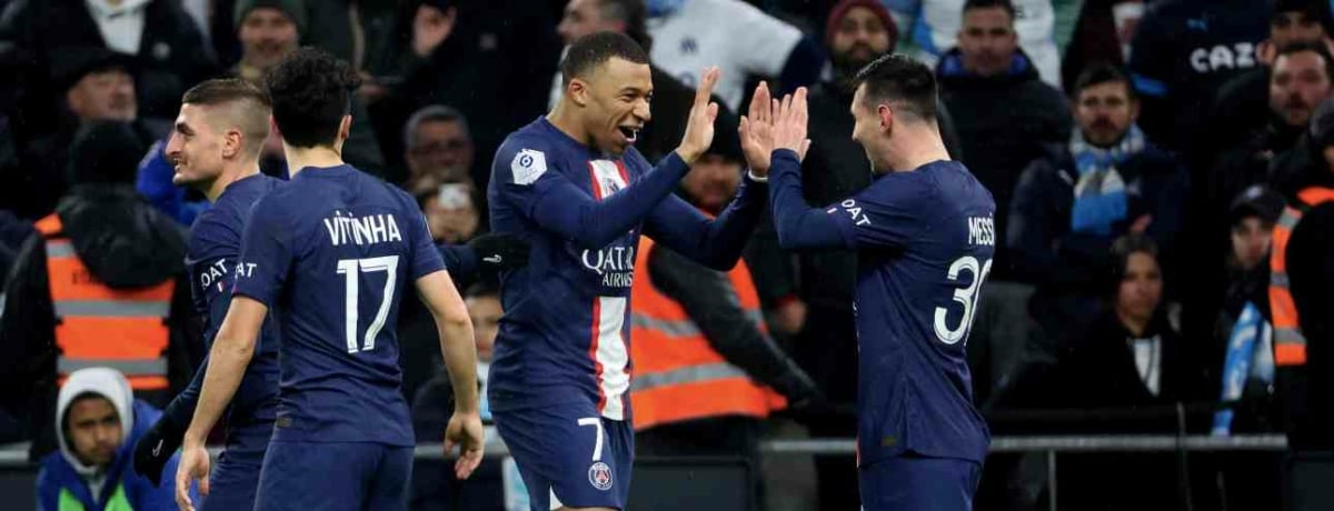 Il PSG a segno con il suo top player