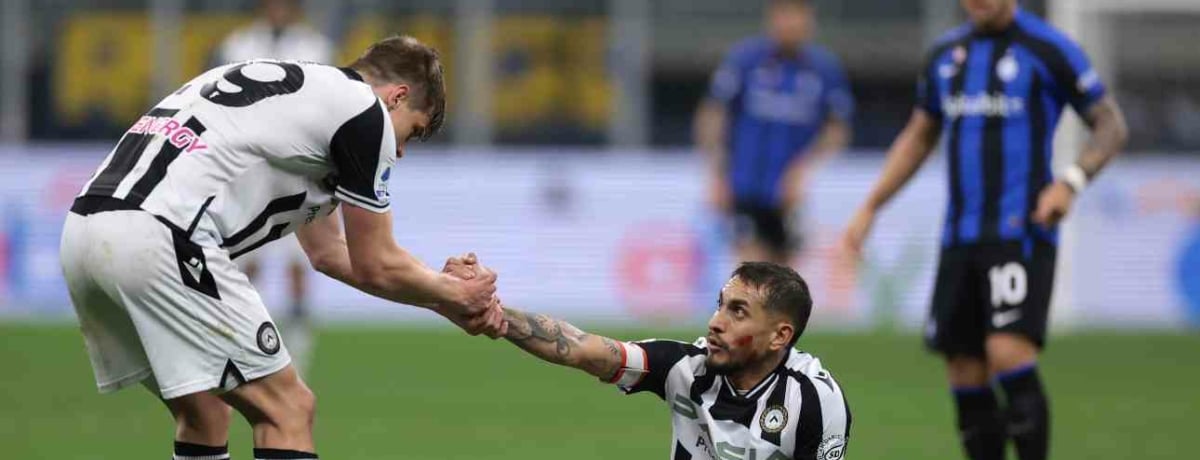 L'Udinese a San Siro contro l'Inter