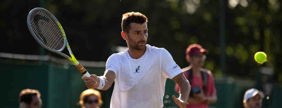 Tennista italiano in gara