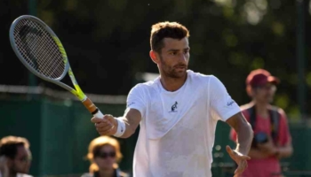 Tennista italiano in gara