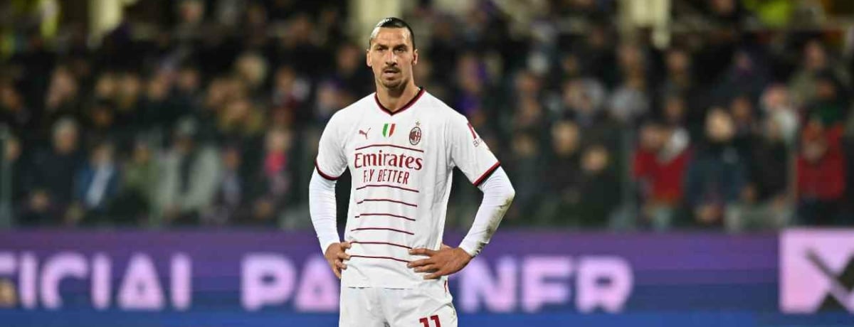 Attaccante del Milan in azione