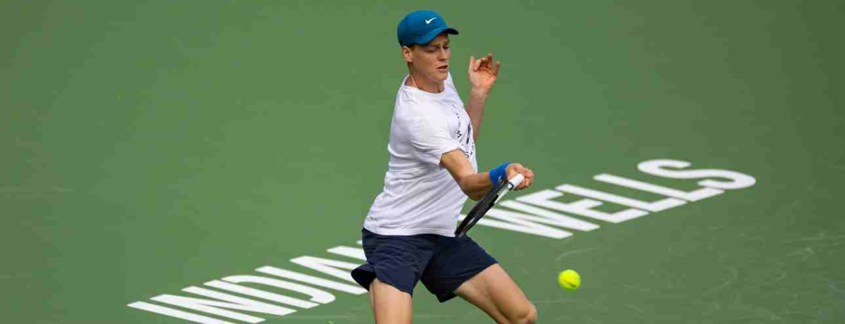 Tennista italiano all'Atp Indian Wells