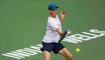 Tennista italiano all'Atp Indian Wells