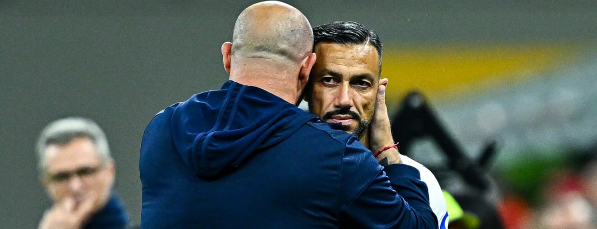 l'allenatore e il capitano doriani