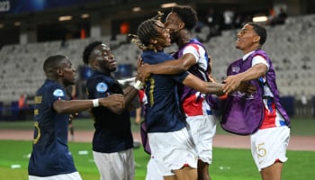 giocatori francesi in campo
