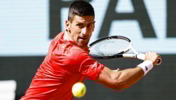 tennista in azione