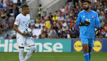 giocatore della francia in campo