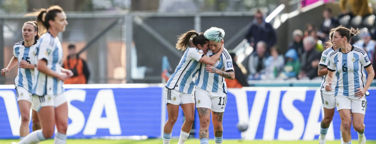 calciatrici argentine in campo