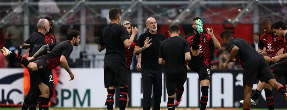 pioli in campo