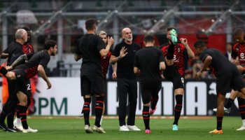 pioli in campo