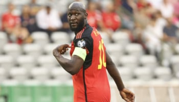 giocatore belga in campo