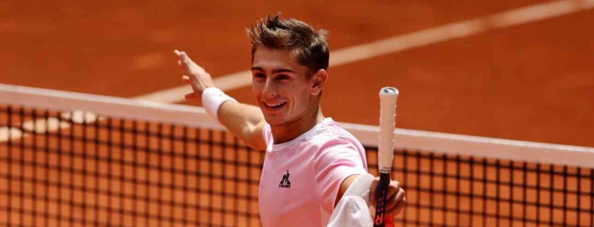 Tennista italiano a Umag
