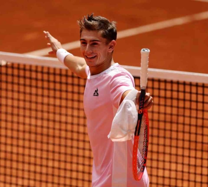 Tennista italiano a Umag