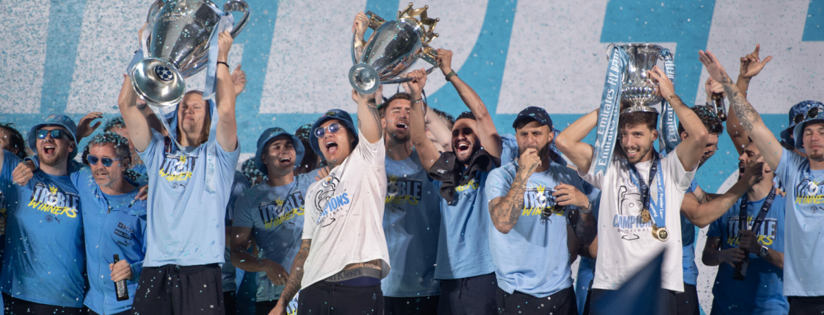 festeggiamenti triplete 2023