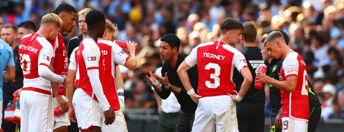 Gunners in campo