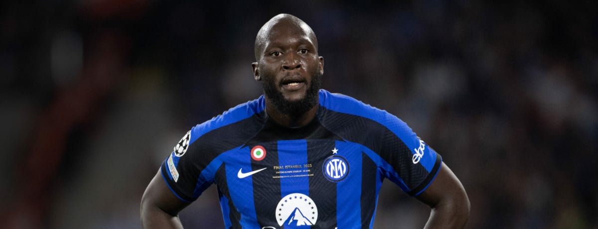 attaccante nerazzurro in campo