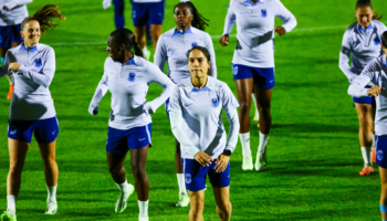 atlete in allenamento