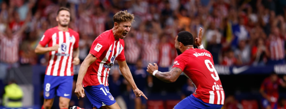 Real Betis-Atletico Madrid: Morata al centro dell’attacco