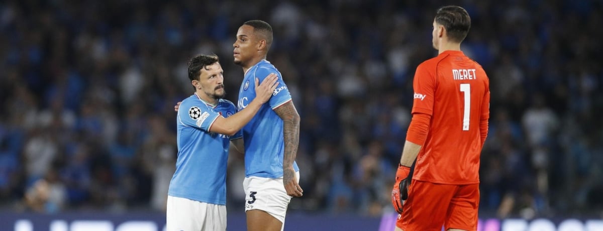 Napoli-Fiorentina: emergenza difensiva per il Napoli, ancora fuori Rrahmani e Juan Jesus