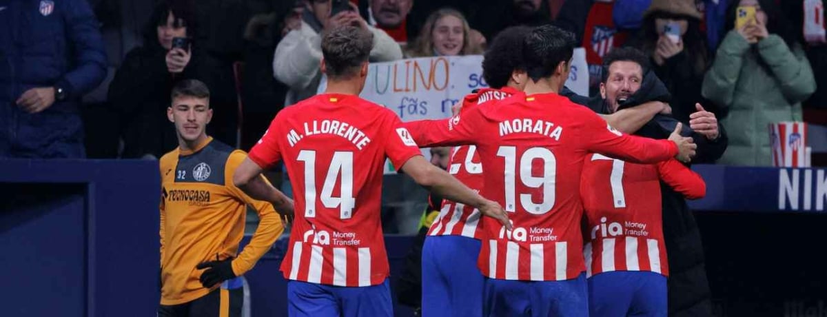Atletico Madrid-Siviglia: i Colchoneros imbattuti in casa sono favoriti sugli andalusi