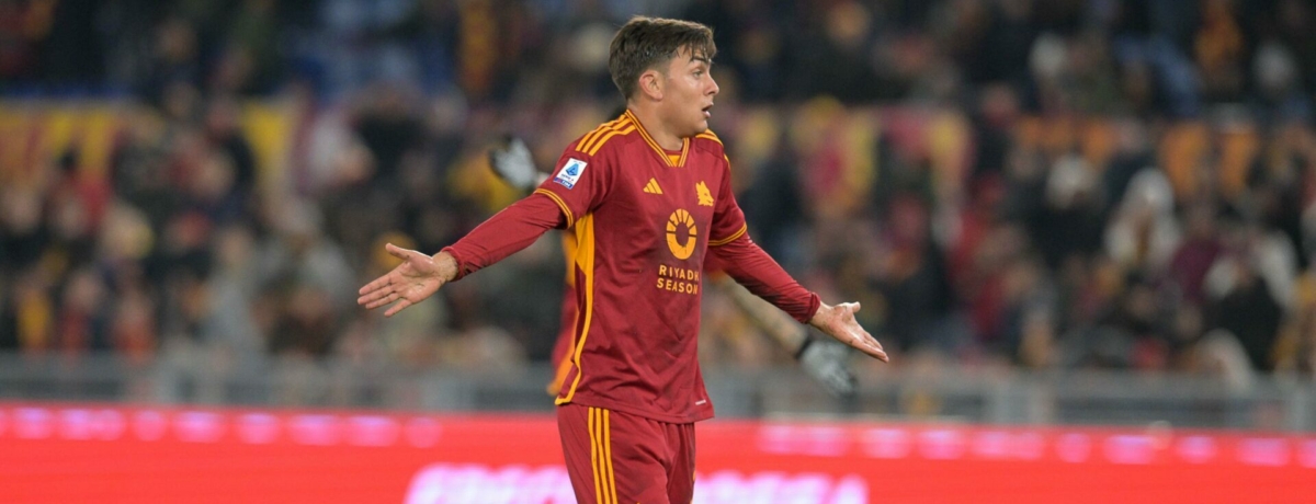 Sassuolo-Roma: Mourinho non prescinde dal duo Dybala-Lukaku