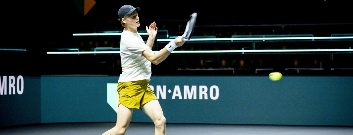 Pronostici tennis oggi: Sinner favorito per arrivare fino in fondo a Rotterdam