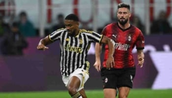 Juventus-Milan: rossoneri senza gli squalificati Calabria e Theo Hernandez