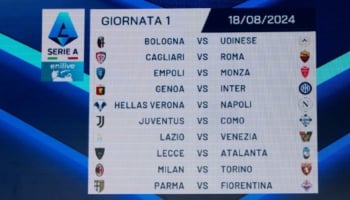 calendario Serie A 2024/25