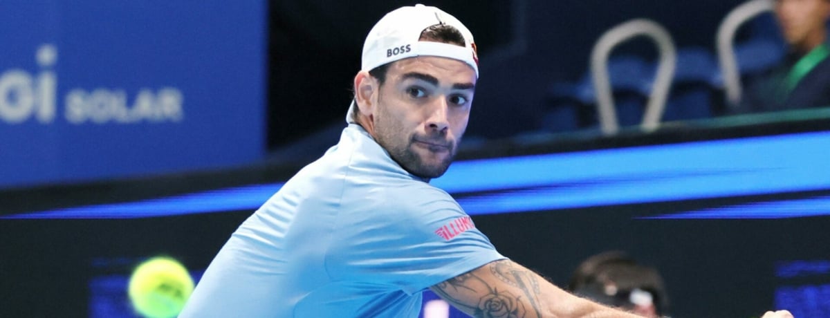 Pronostici tennis oggi: Berrettini atteso al difficile scontro con Rune a Shanghai
