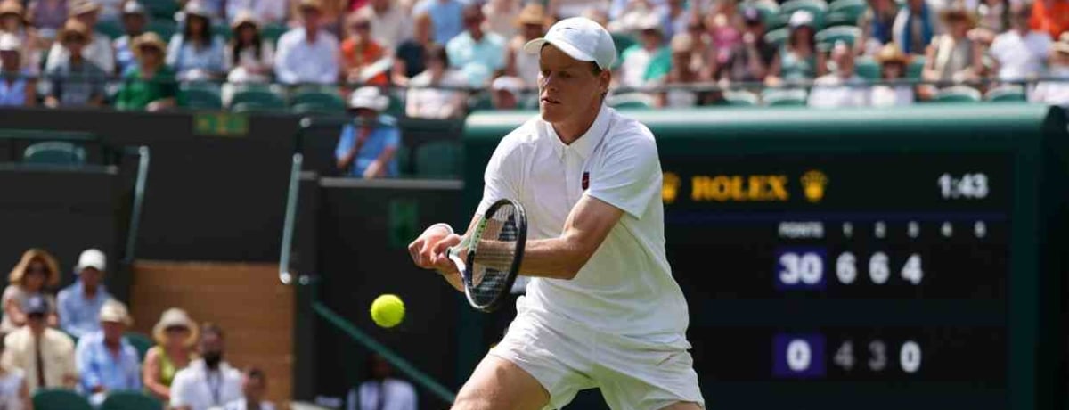 Sinner-Vukic: la vittoria per l'altoatesino nel secondo turno a Wimbledon non è in discussione