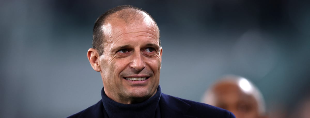 immagine con Massimiliano Allegri di bwin news