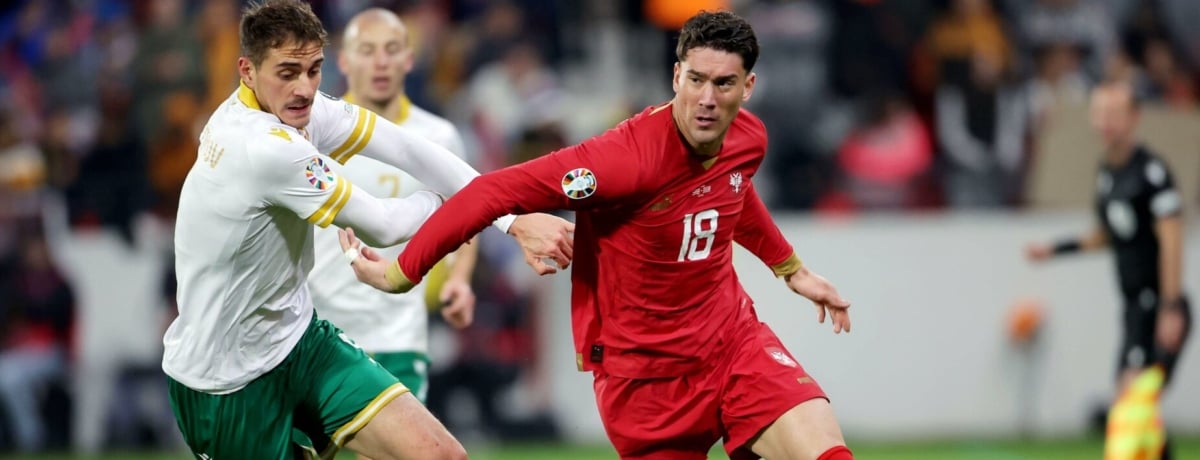 Serbia-Inghilterra: Vlahovic ancora titolare