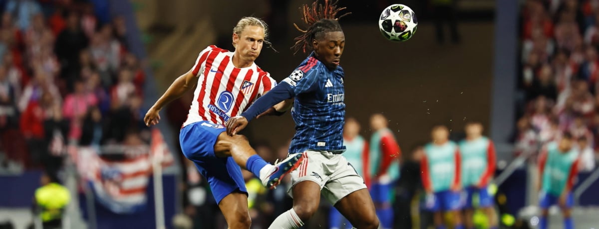 Arsenal-Atletico Madrid: Gunners favoriti per approdare in finale