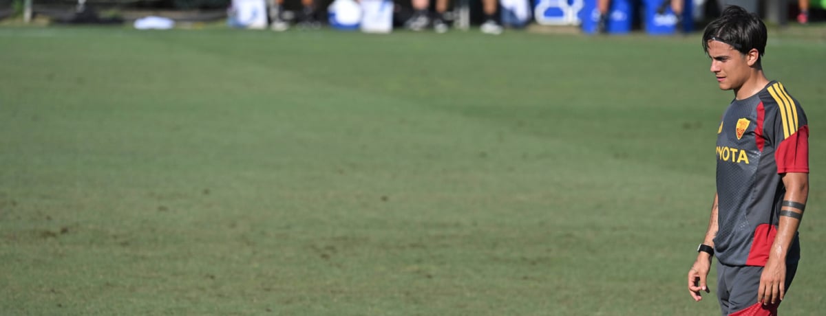 Lecce-Roma: confermata la coppia Dybala-Malen