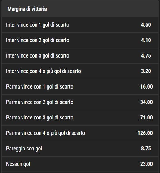 schermata scommesse bwin