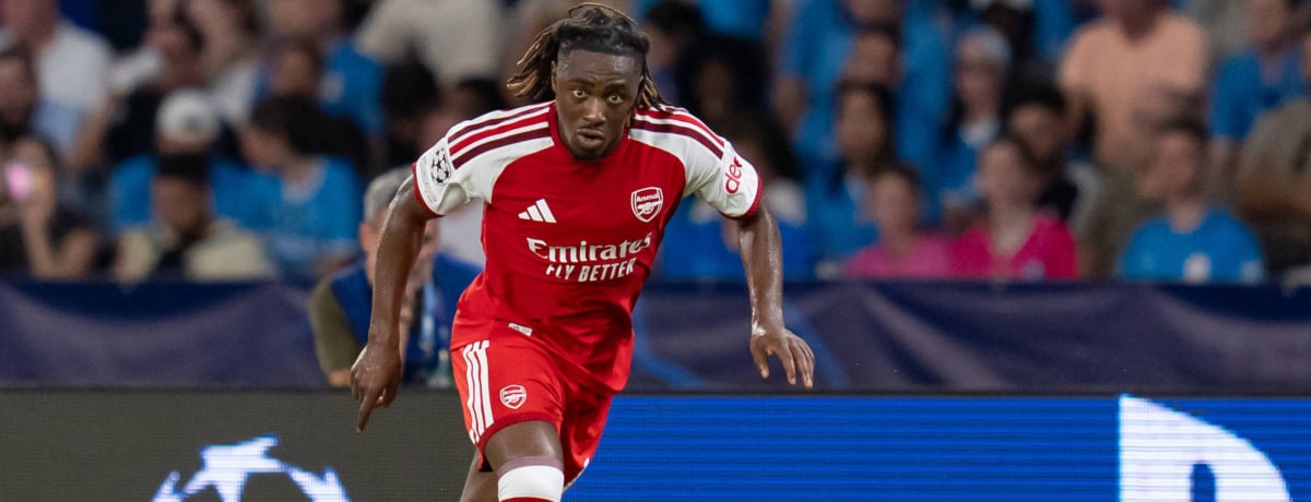 Giocatori dell'Arsenal in azione